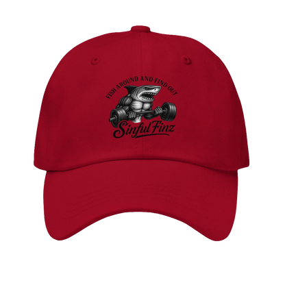 Weight Lifting Shark Hat