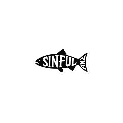 Sinful Finz Bubble-free stickers