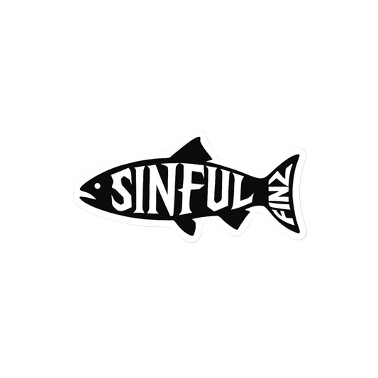 Sinful Finz Bubble-free stickers