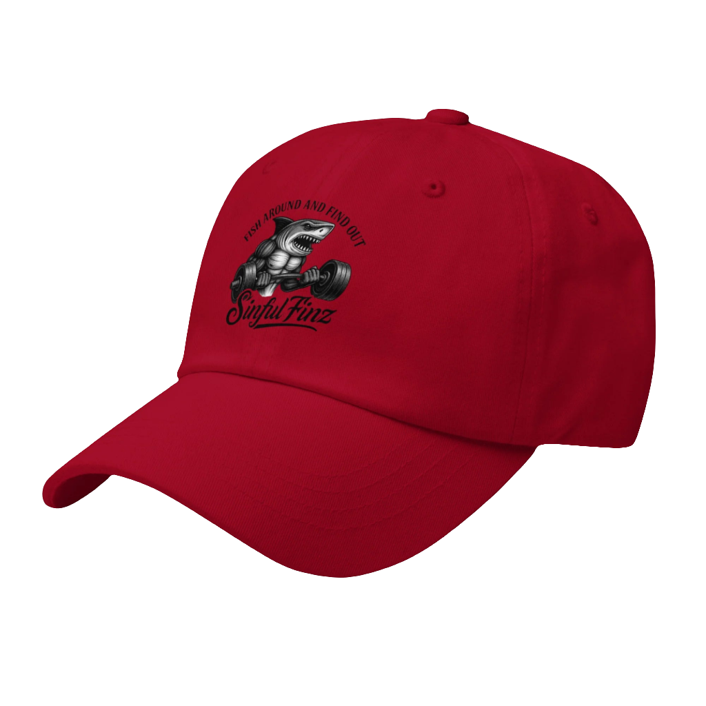 Weight Lifting Shark Hat