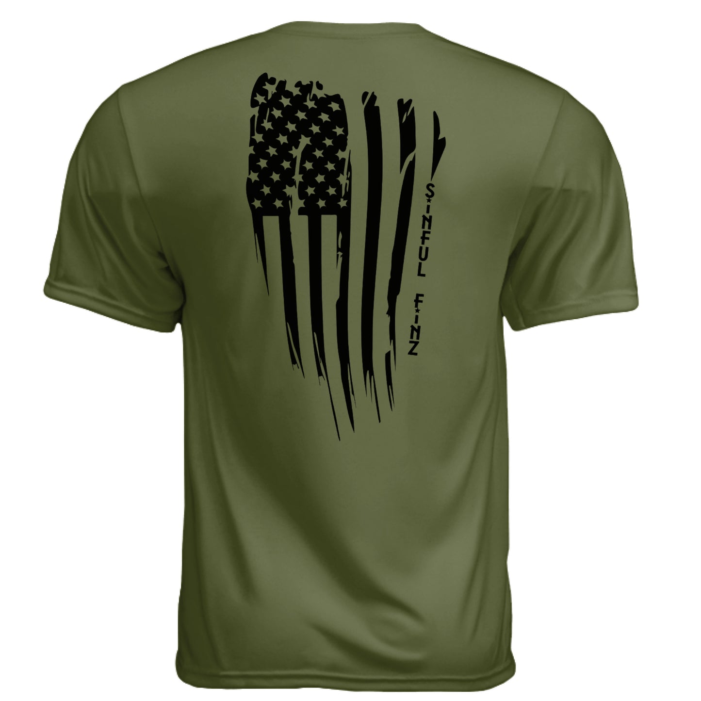 MILITARY GREEN - BACK