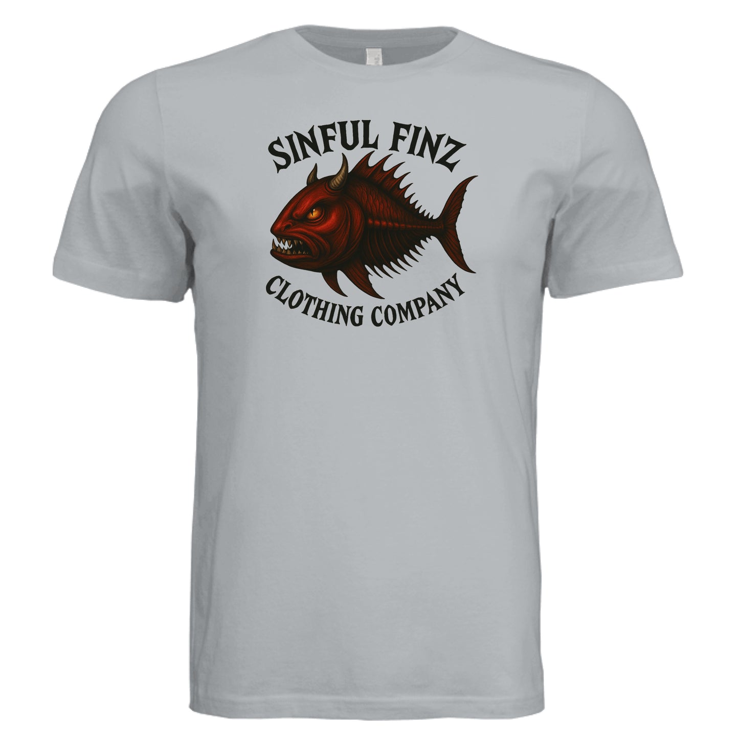 Solid Silver Triblend - FRONT