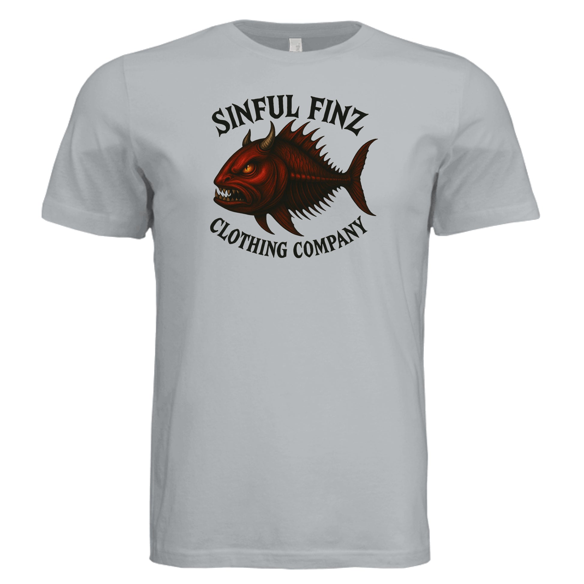 Solid Silver Triblend - FRONT