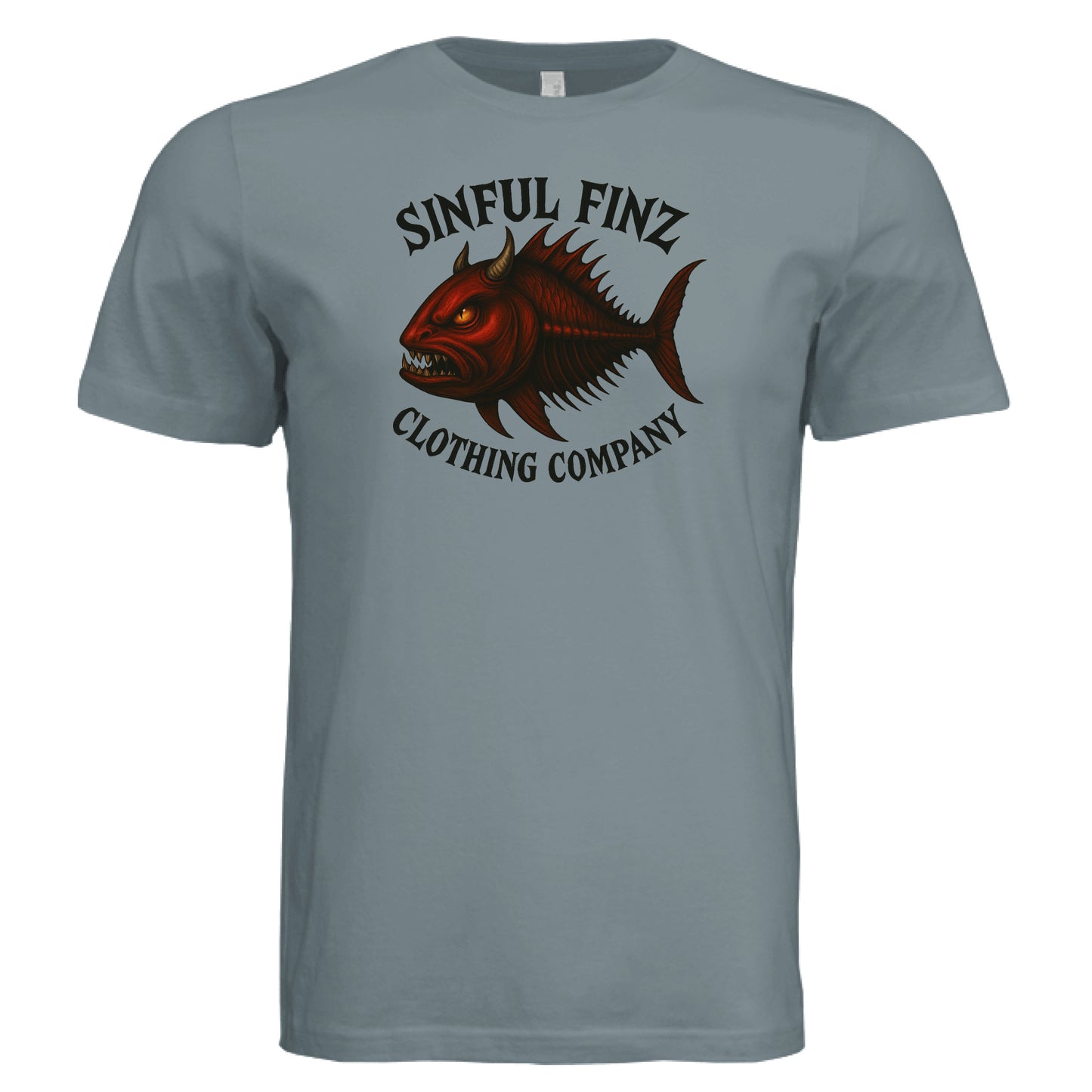 Blue Storm Triblend - FRONT