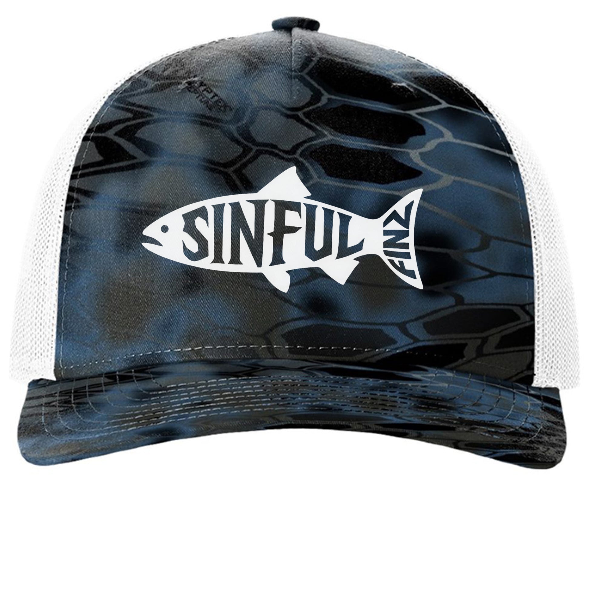 Kryptek Neptune/ White - FRONT