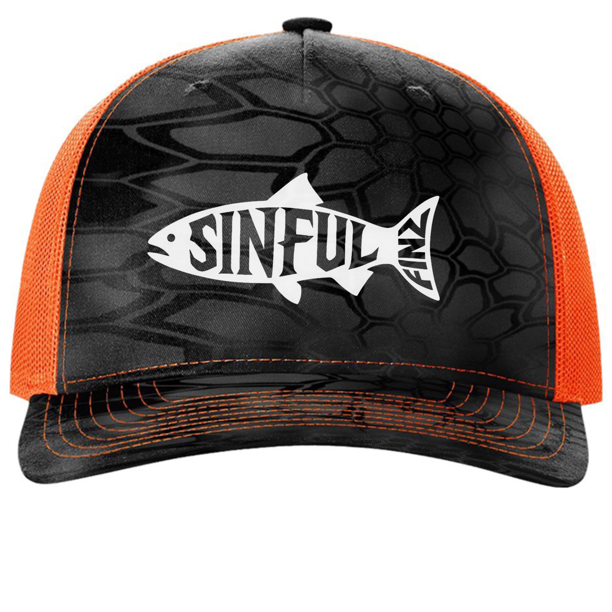 Kryptek Typhon/ Neon Orange - FRONT