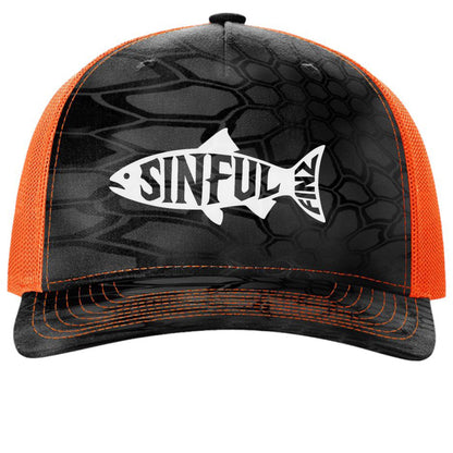 Kryptek Typhon/ Neon Orange - FRONT