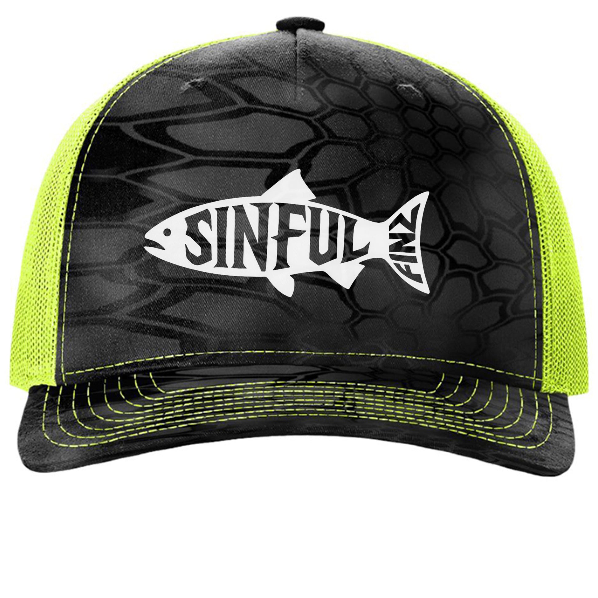 Kryptek Typhon/ Neon Yellow - FRONT