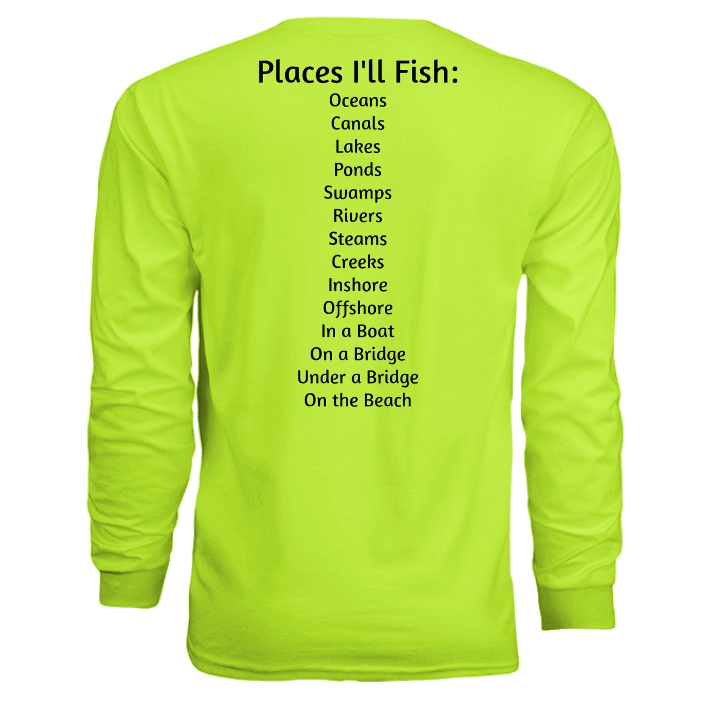 SAFETY YELLOW - BACK