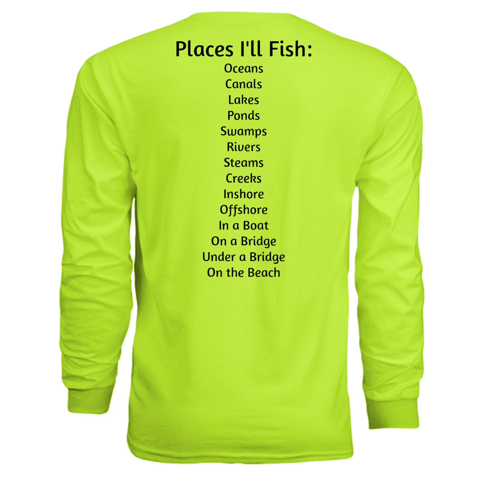 SAFETY YELLOW - BACK