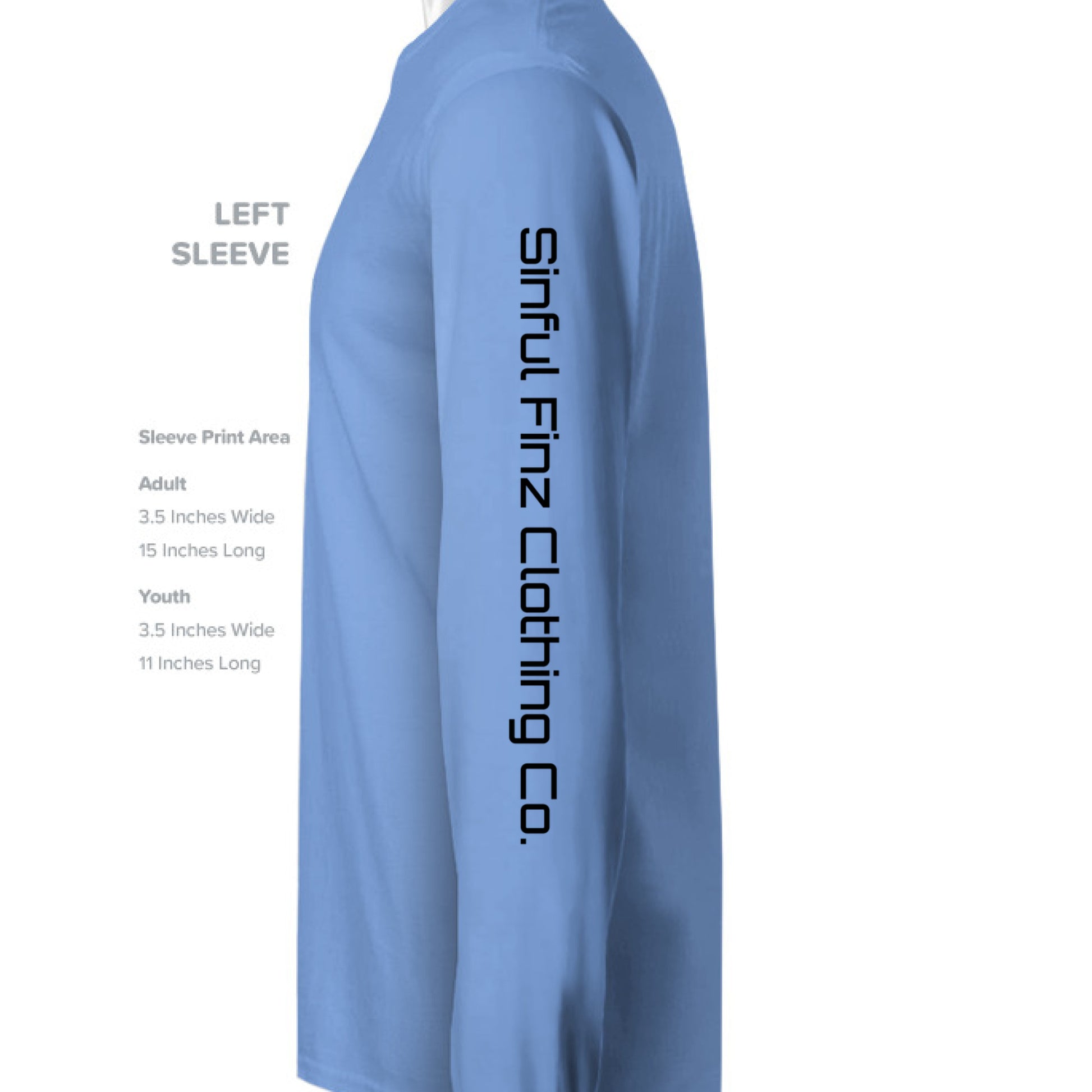 Carolina Blue - SLEEVE_LEFT